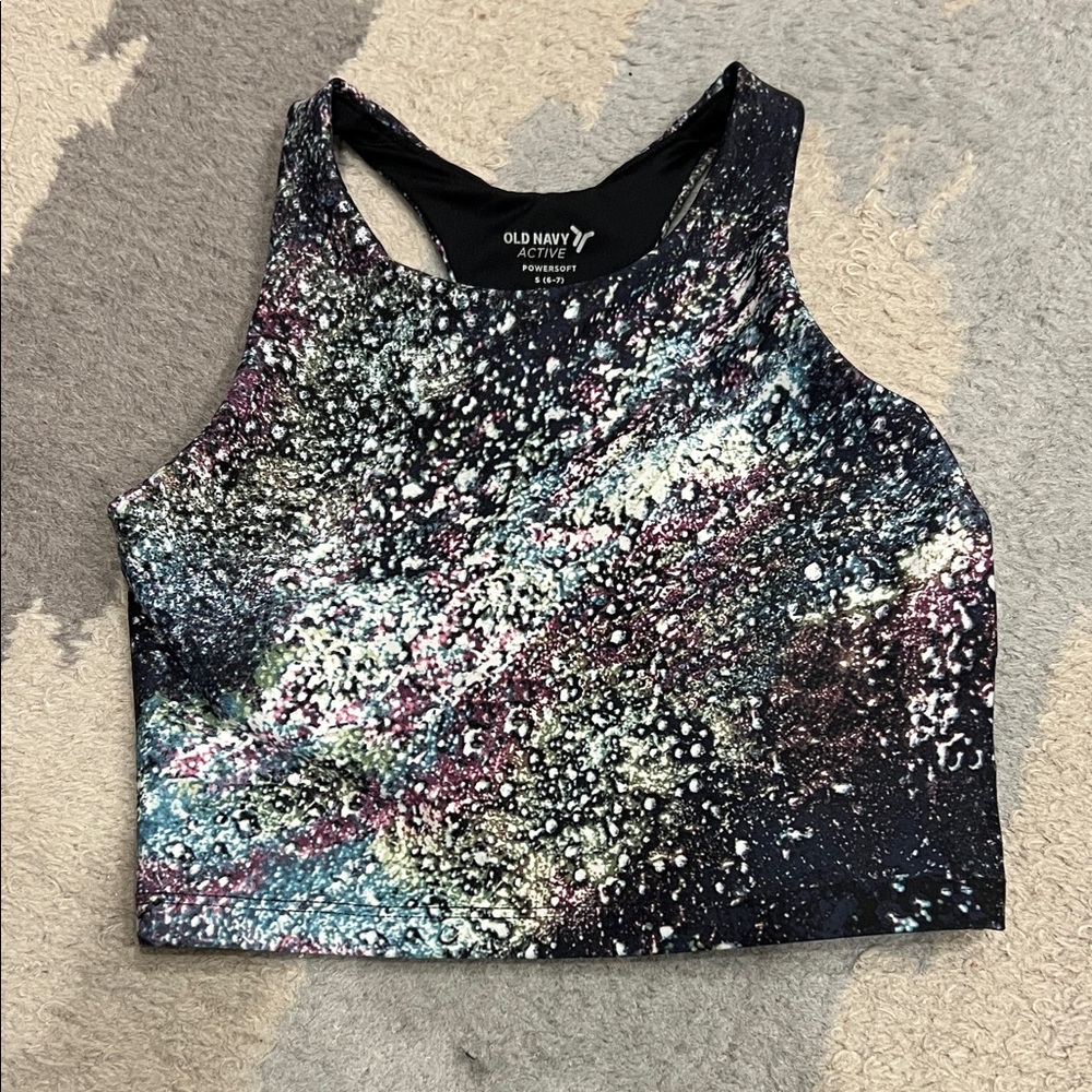 Old Navy Girl’s Multicolor Athletic Top